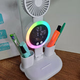 💡 LÁMPARA DE ESCRITORIO LED CON VENTILADOR – ILUMINACIÓN Y FRESCURA PARA TUS MEJORES IDEAS 🌬️📚