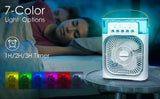 🌬️💡 MINI VENTILADOR LED + HUMIDIFICADOR 3 EN 1 – CONFORT, LUZ Y FRESCURA EN UN SOLO DISPOSITIVO ✨