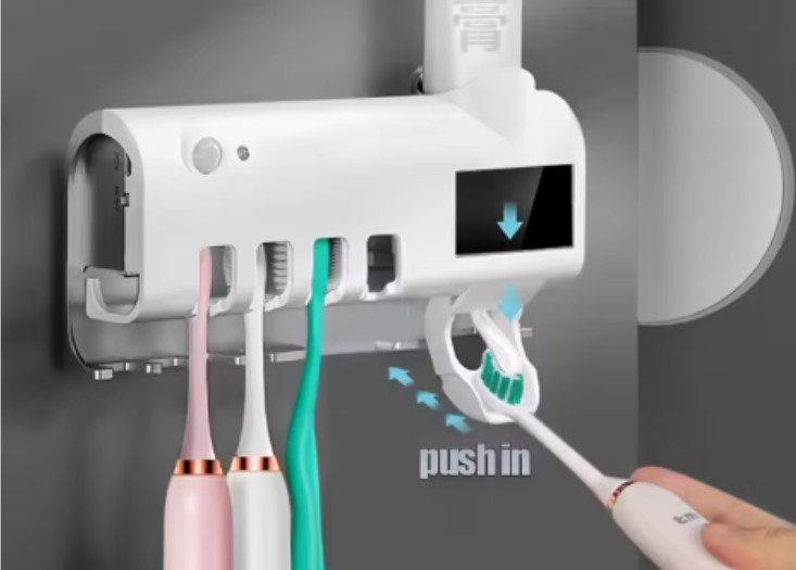 ESTERILIZADOR DE CEPILLOS – HIGIENE TOTAL EN CADA CEPILLADO ✨🪥