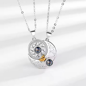 🌞🌙 COLLAR SOL Y LUNA – LA ENERGÍA QUE TE COMPLETA ✨